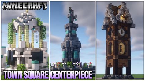 minecraft village centerpiece.